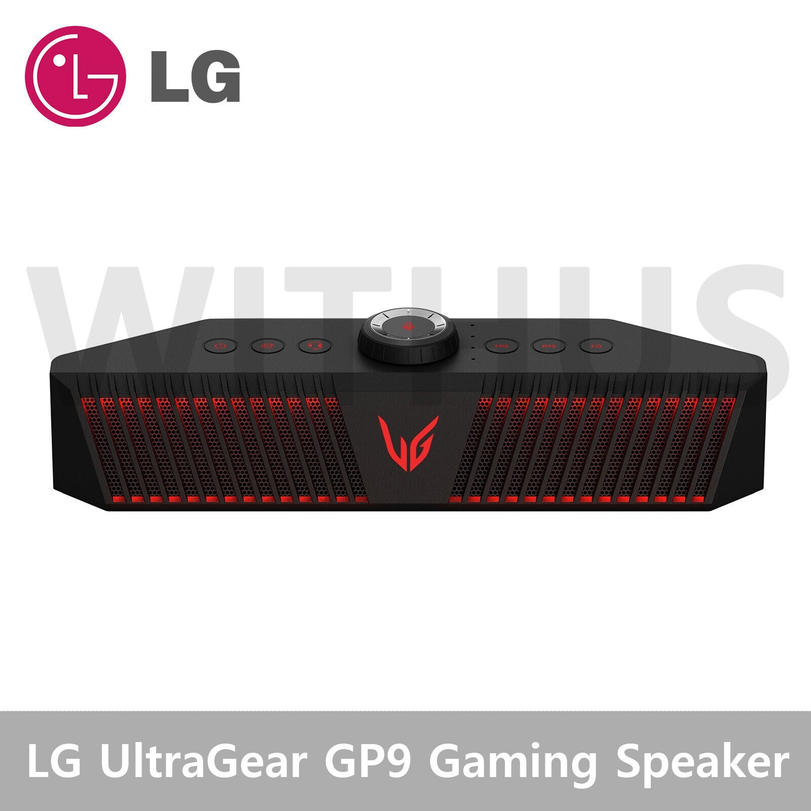 LG Ultragear GP9 Portable Gaming Speaker for Voice Chat - Fedex Tracking_
