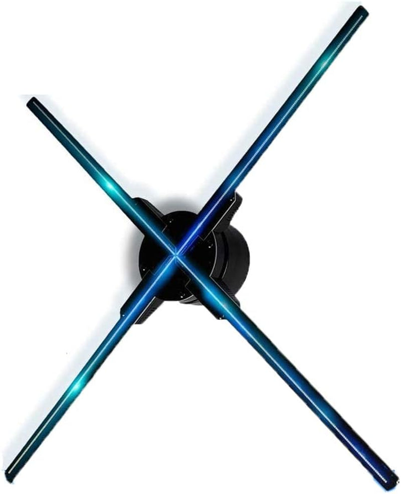 3D Hologram Fan Advertising Display Best for Business,Store,Shop,Holiday 20.5Inch with Wi-Fi Hi-Resolution 1600X576 PX Holographic LED Video Projector