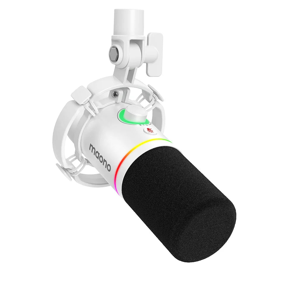 PD200X RGB Gaming Microphone Dynamic Microphone USB/XLR Dual Mode Microphone Podcast Mic RGB USB Gaming Mic XLR Mic