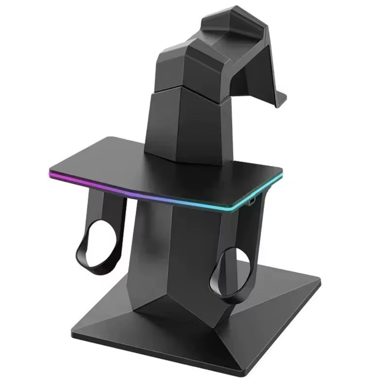 VR Headset Controller Charging Dock  VR Display Stand with 2 Rechargeable Batteries Charger Base